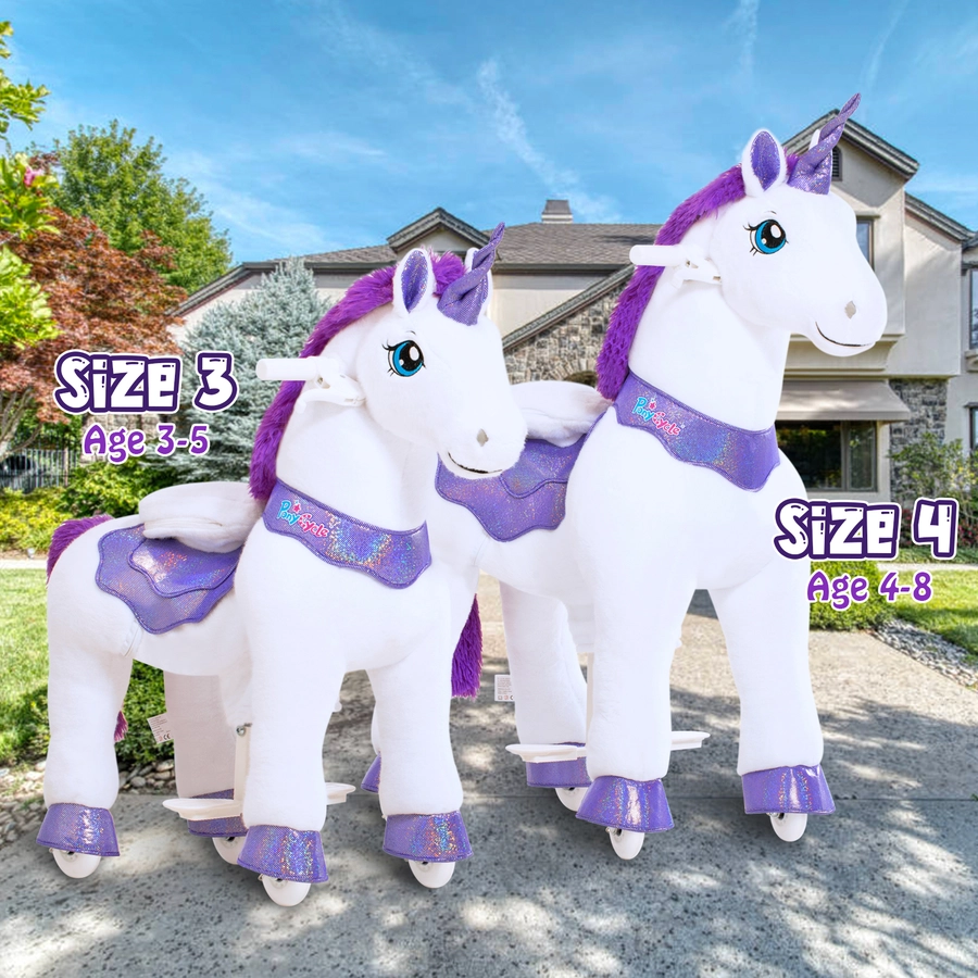 PonyCycle® Purple Unicorn - groß