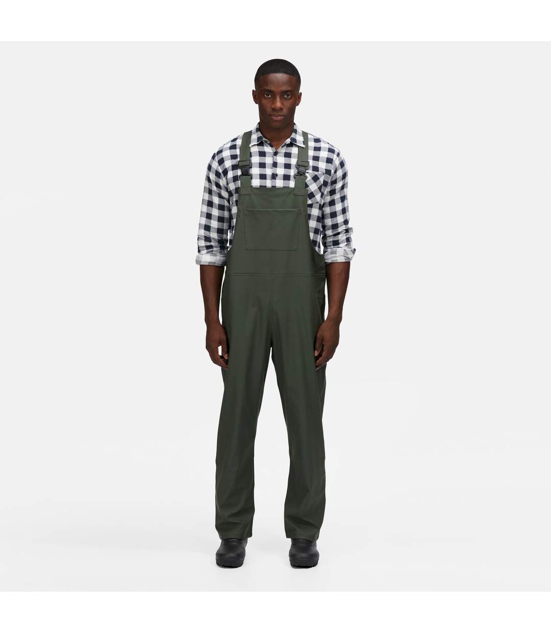 Regatta Pantalon à bretelles et à bretelles imperméable Stormflex pour hommes (Olive) - UTRG7197