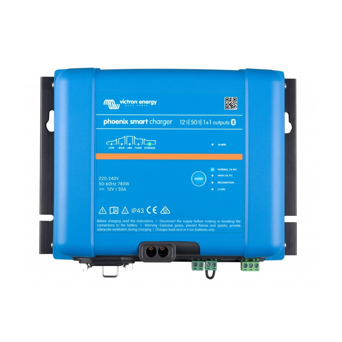 VICTRON Phoenix Smart IP43 Batterilader 24V 25A 1+1 kanaler