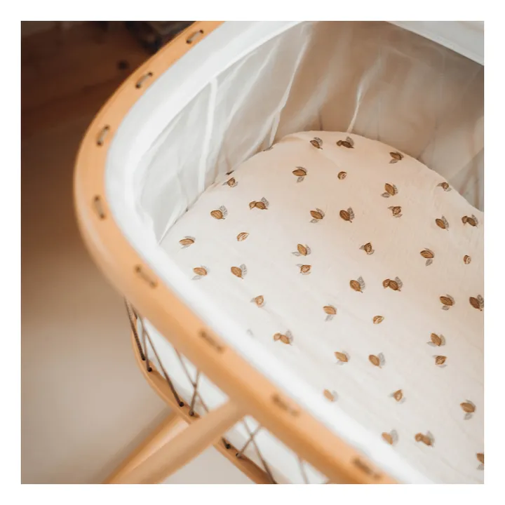 Bonjour Little Drap Housse | Crème