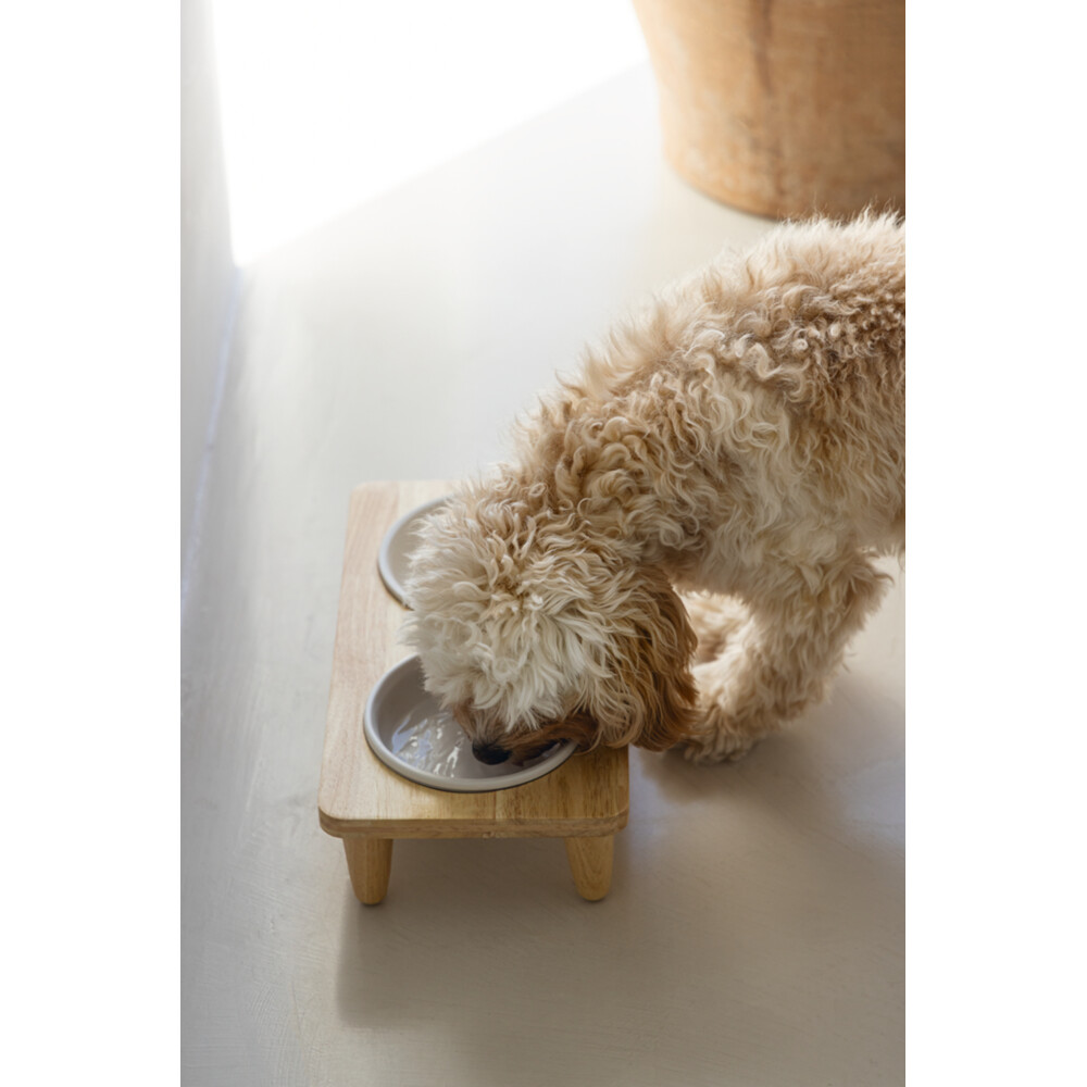 Designed by Lotte Dinerset Hond Hout Djeha 40 x 21 x 15 cm