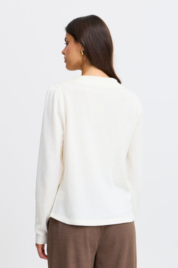 Fransa FRANABEL TEE 1 Birch melange