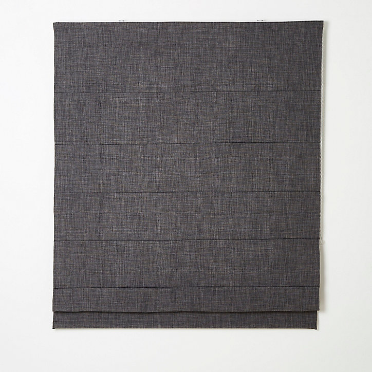 Store bateau tamisant GoodHome Soyo gris foncé 120 x 160 cm