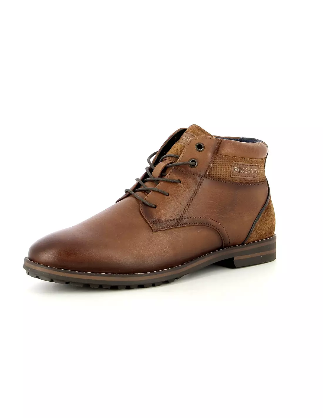 REDSKINS ELEC - Bottines & boots Cognacmarine