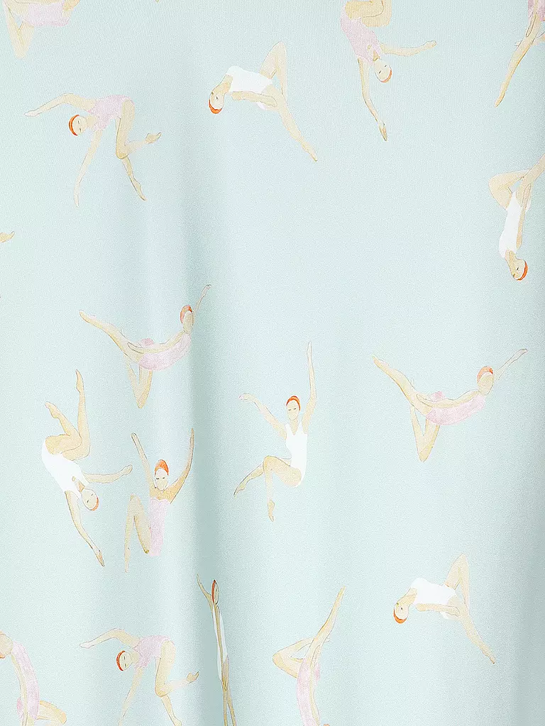 MAX MARA STUDIO Seidenrock CAVALLO blau