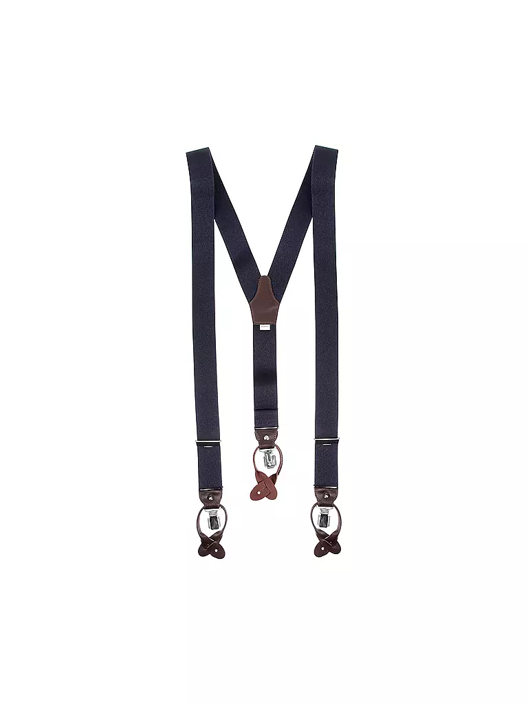 PROFUOMO Hosenträger blau