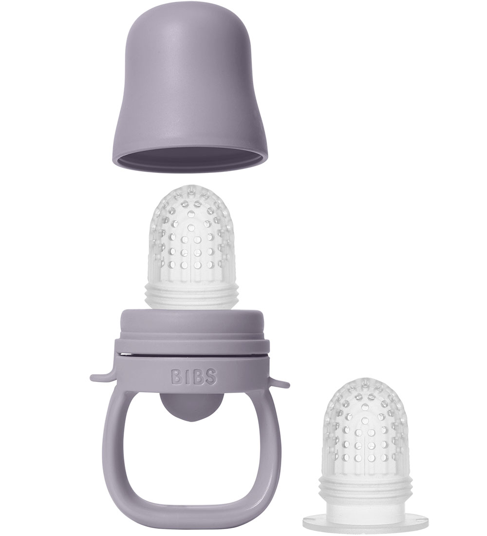 BIBS Fruchtsauger - Silikon - Fossil Grey