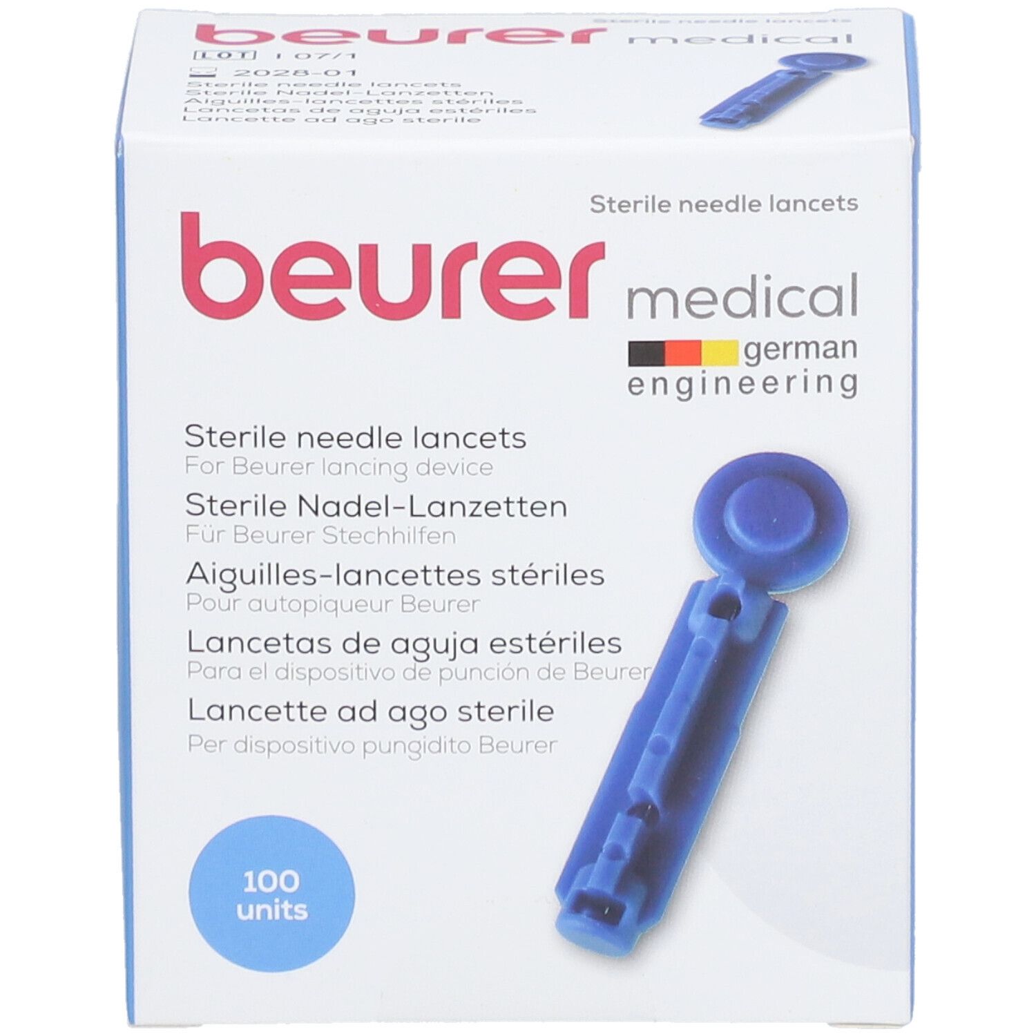 Beurer sterile Nadel-Lanzetten