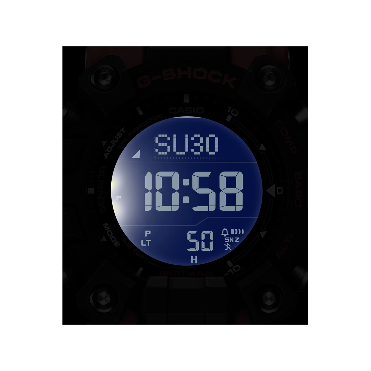 Montre G-SHOCK gulfmaster homme bracelet résine noire