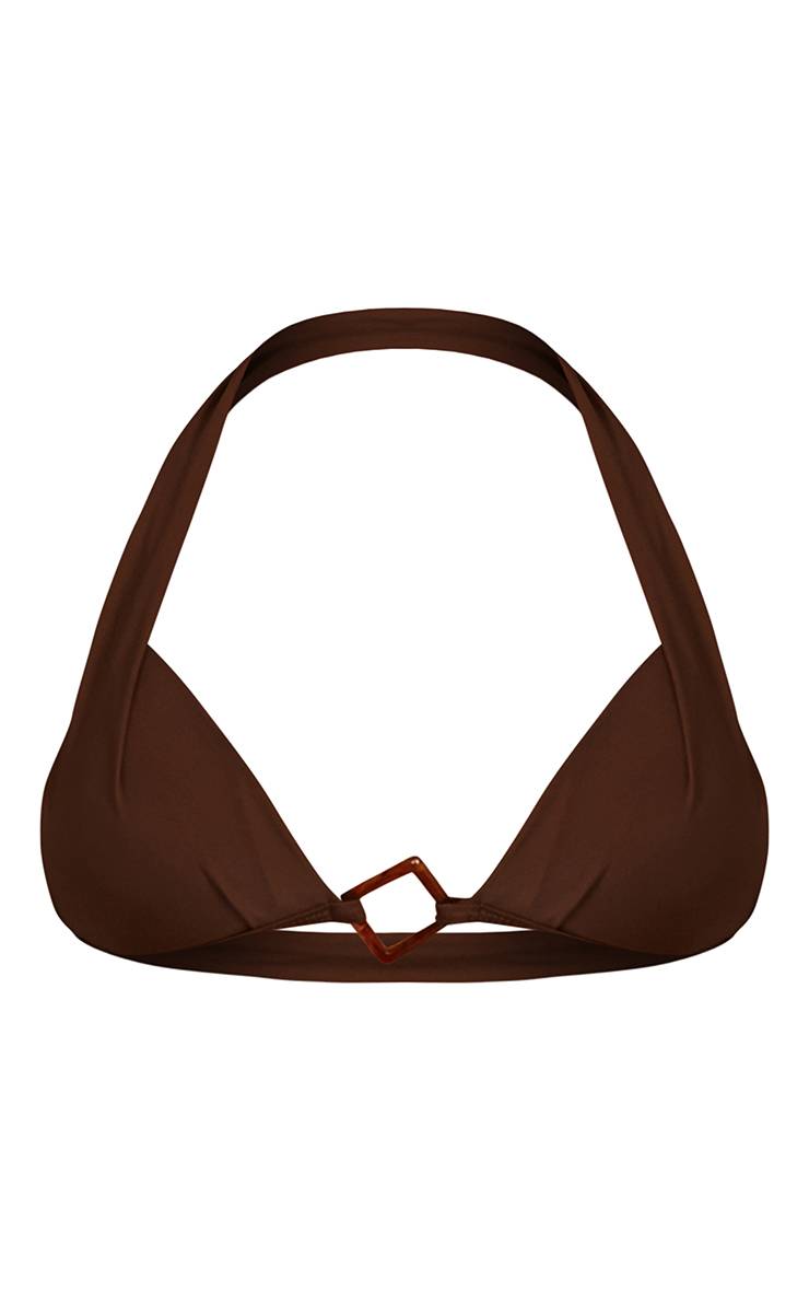 Chocolat Haut De Bikini Synthétiquesh-up