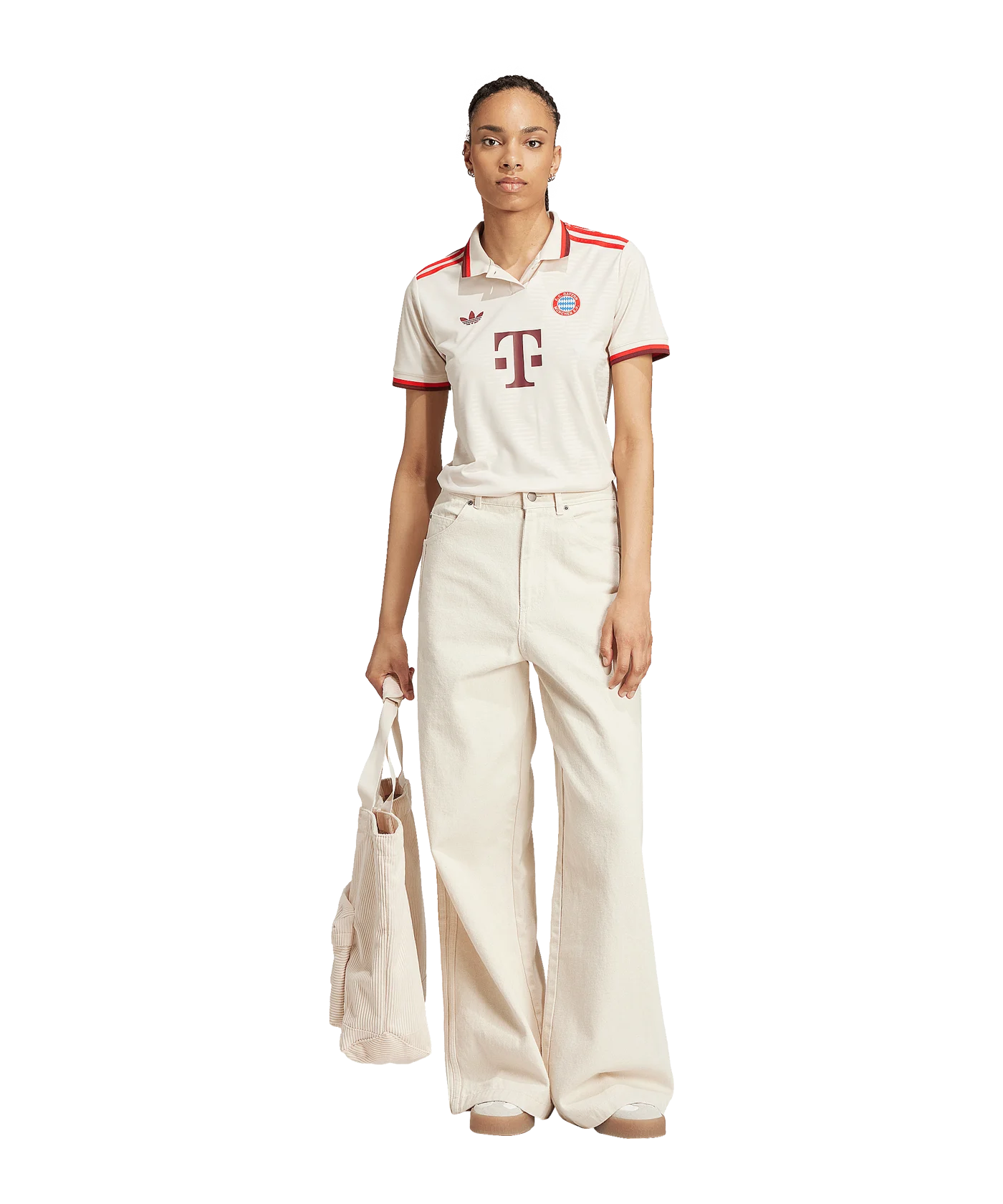 adidas Originals FC Bayern München Trikot 3rd 2024/2025 Damen Beige