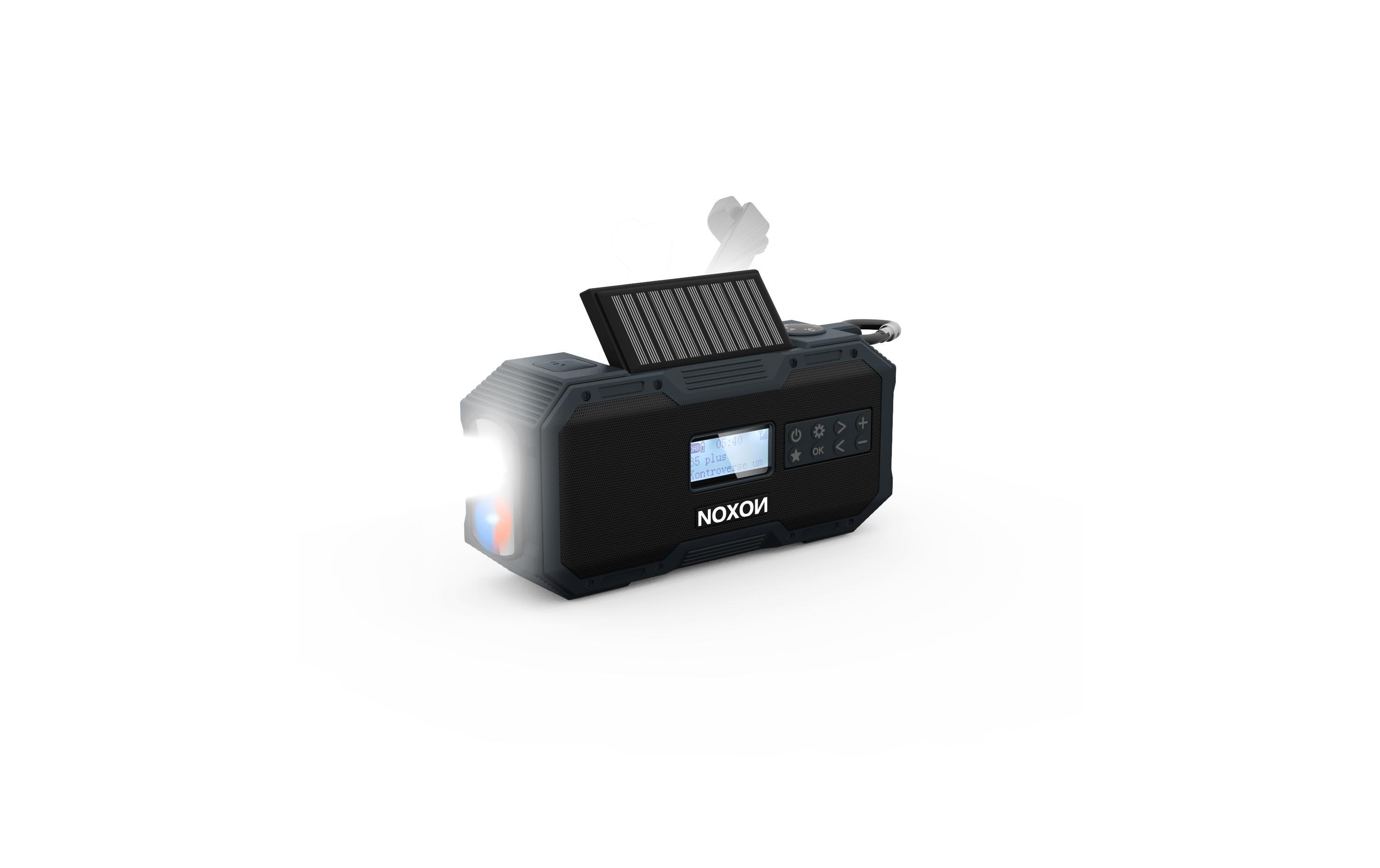 DAB+ Radio Dynamo Solar 411 AnthrazitDAB+ Notfunk mit Bluetooth