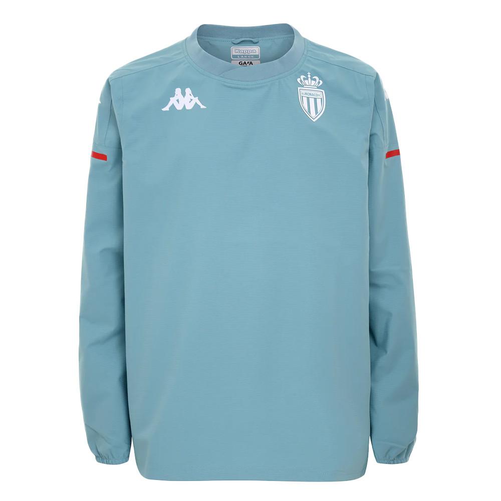 Kappa AS Monaco Sweat Bleu Homme Kappa 2020/2021