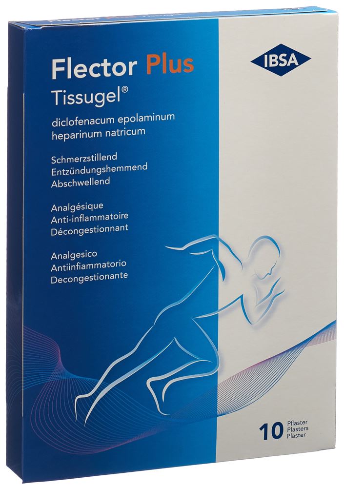 FLECTOR Plus Tissugel Pfl Btl 10 Stk
