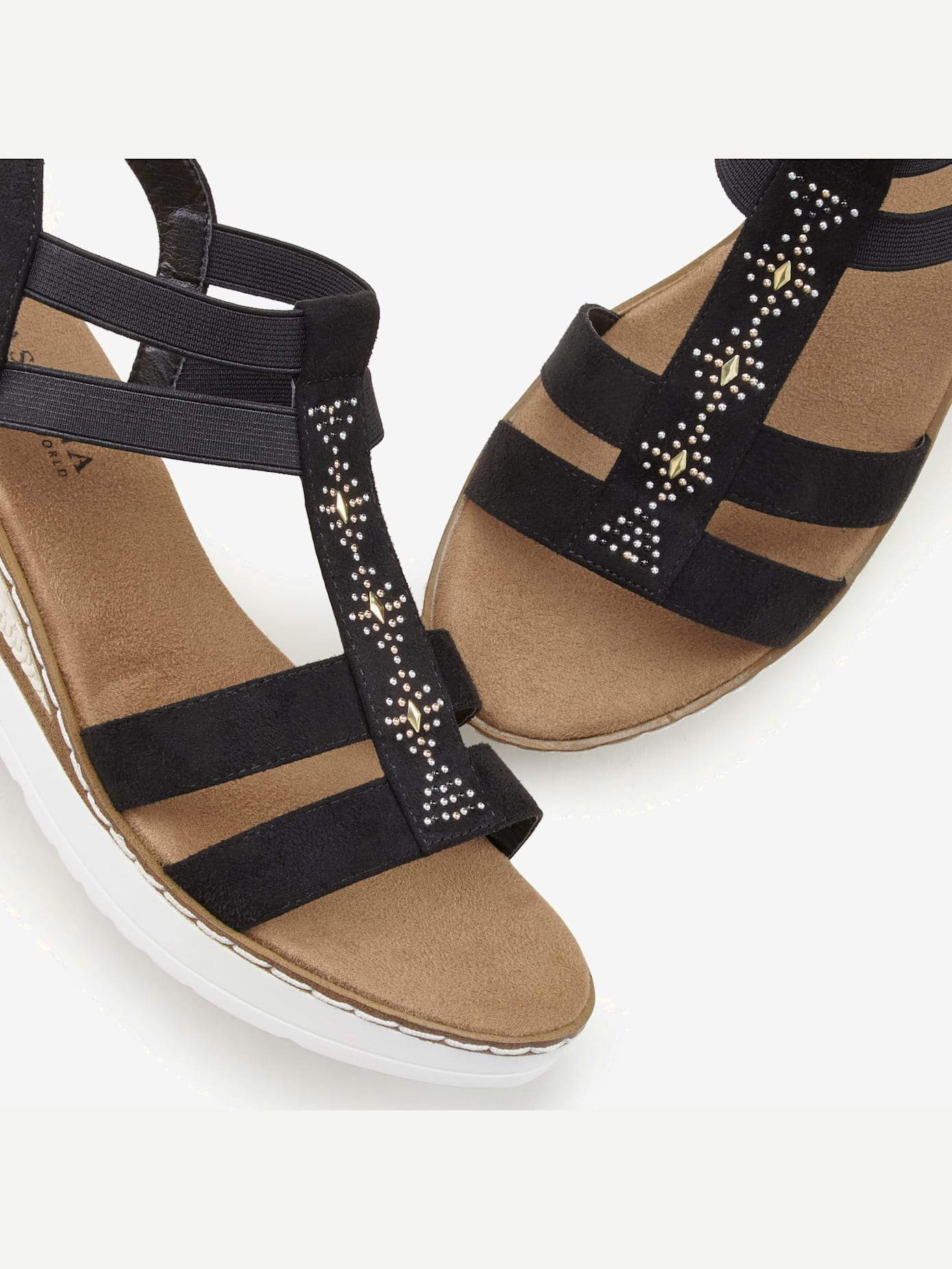 Sandales talon confortable