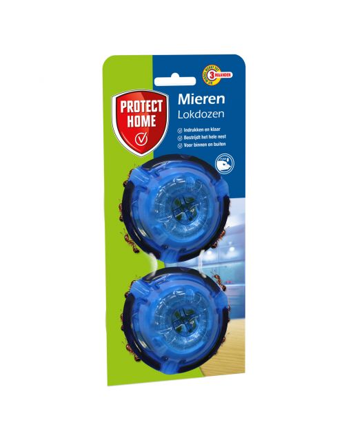 Protect Home Piron Pushbox Mierenlokdoos - Insectenbestrijding - 2 stuks