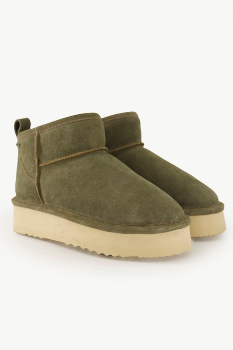 Axelda Lammfell-Boots, wasserabweisend, Weite H