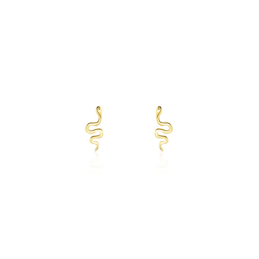 Boucles D'oreilles Puces Serafino Or Jaune