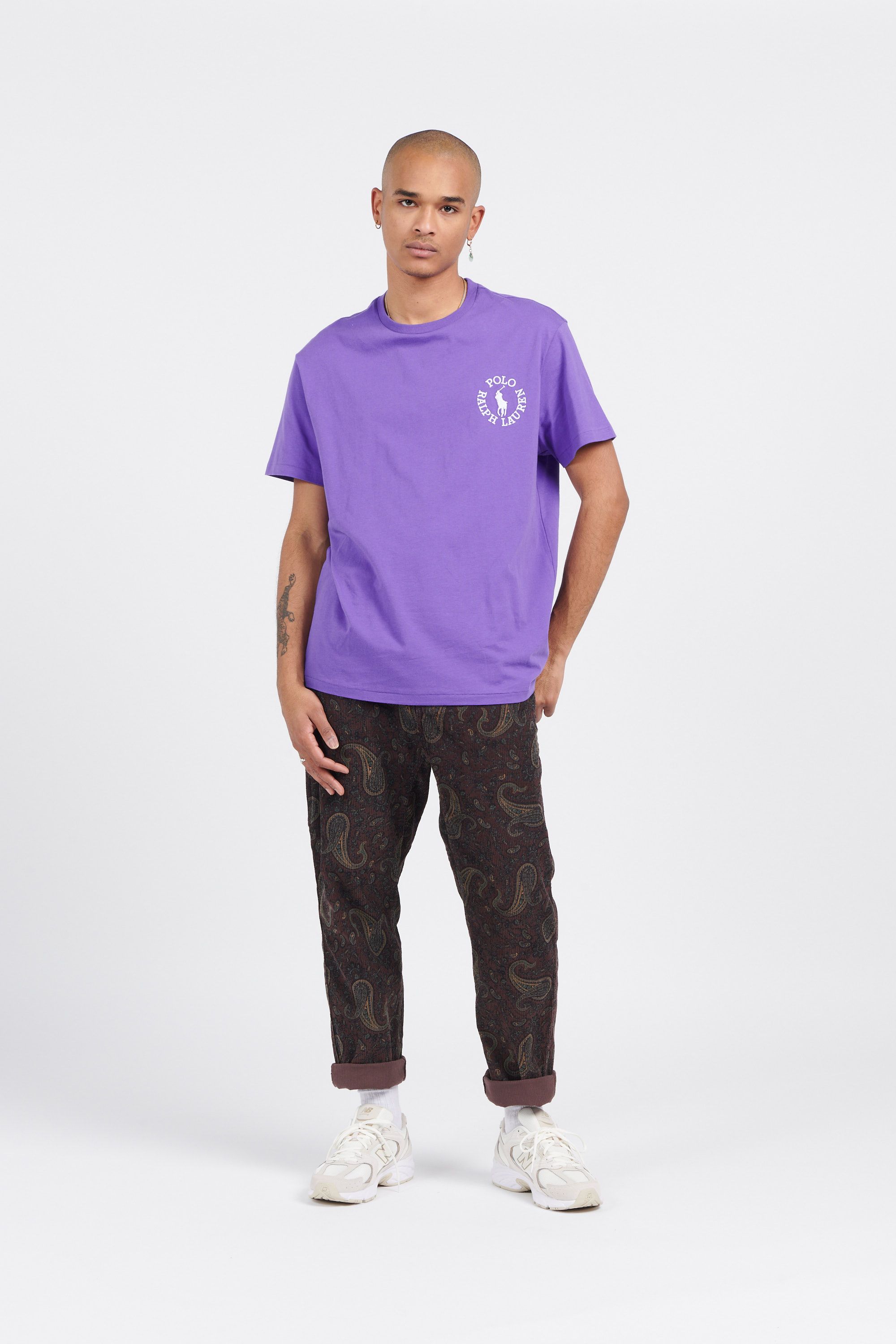 POLO RALPH LAUREN T-shirt SSCNCLSM1 XMA Violet