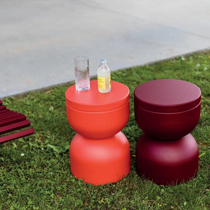 Fermob - Piapolo Outdoor-Hocker, anthrazit