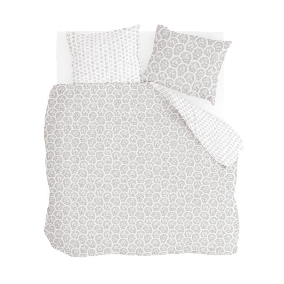 Walra - Dekbedovertrek Vintage Memory - 200x220 cm - Grijs