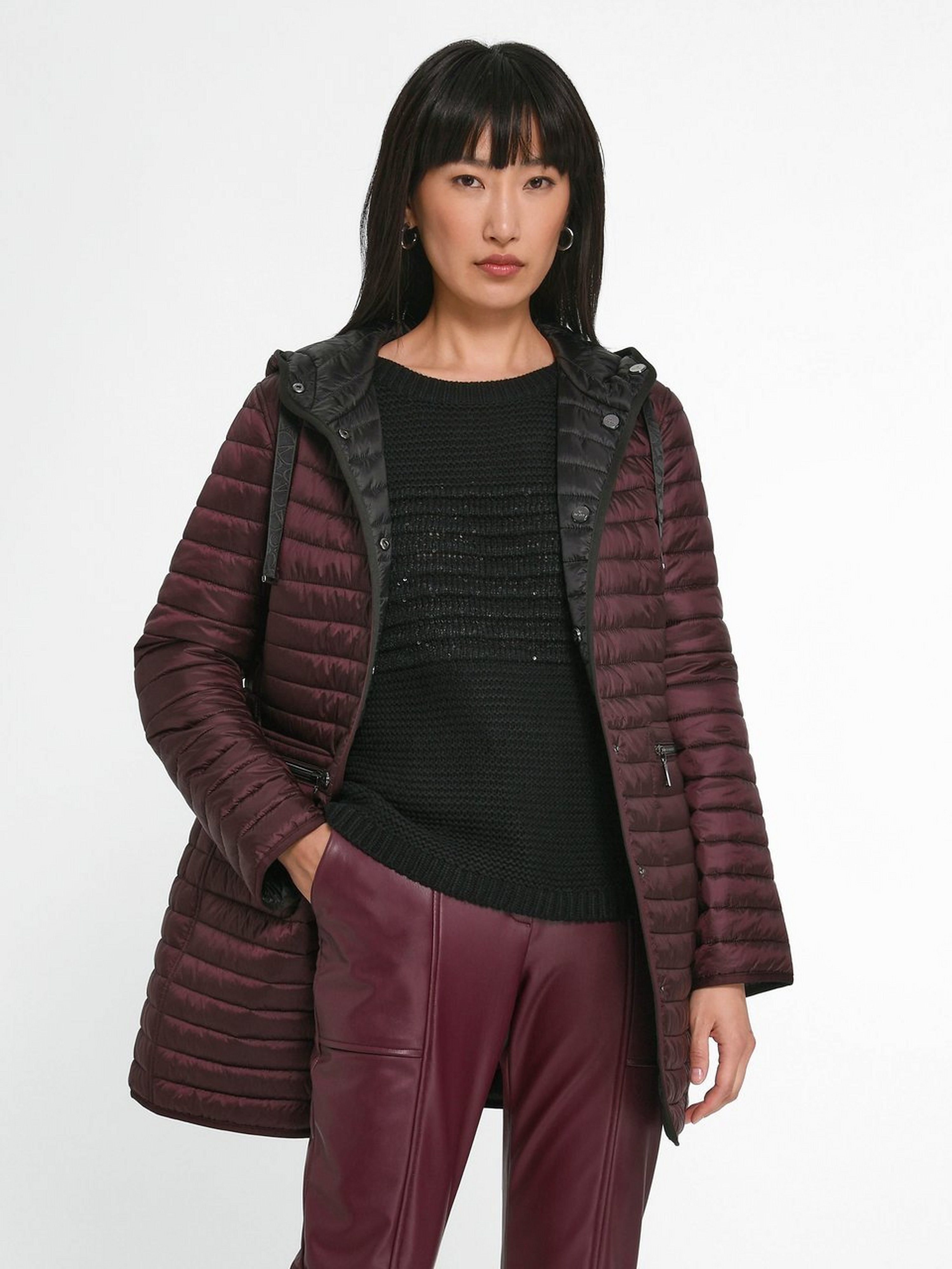 Long-Steppjacke