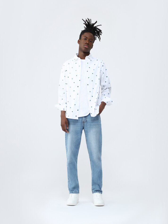 Camisa estampada - Branca