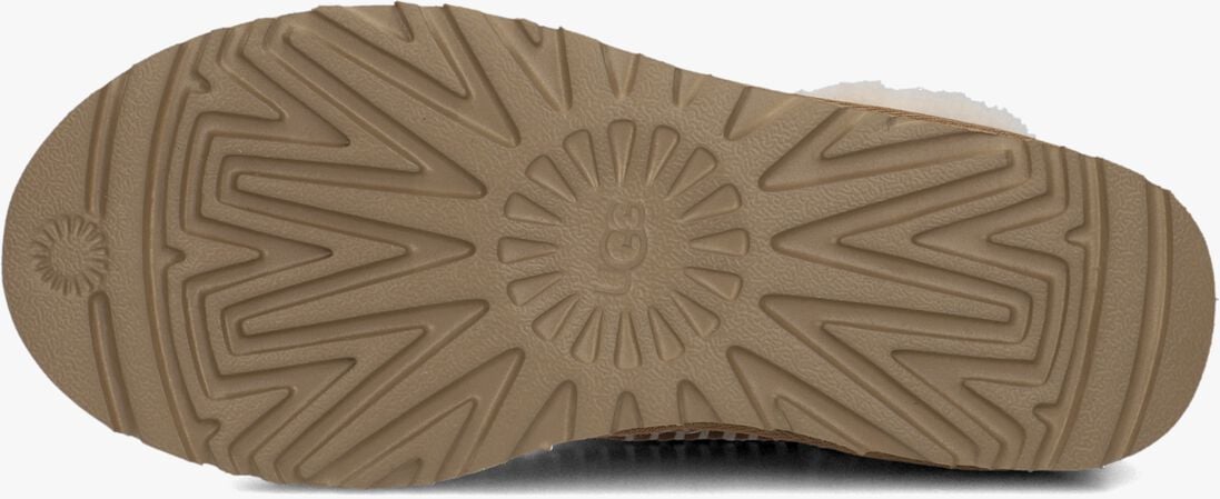 camel ugg vachtlaarzen classic mini alpine