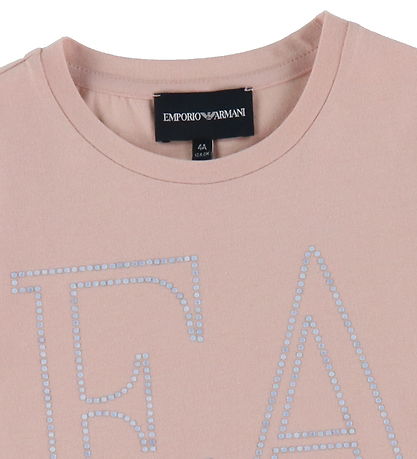 Emporio Armani Bluse - Rose Smoke m. Strassstein