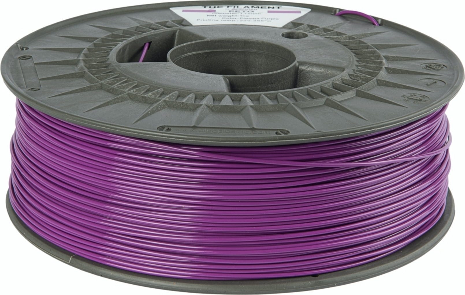 The Filament  PETG Plasma Purple, 1,75 mm / 1000 g    Erschwingliches PETG in Plasma Purple