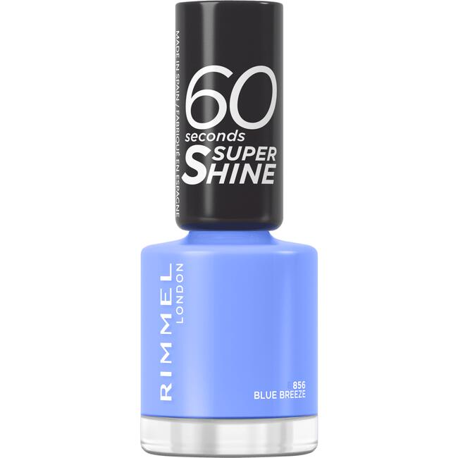 Rimmel London 60 Seconds Supershine Nagellak 856 Blue Breeze 8 ML