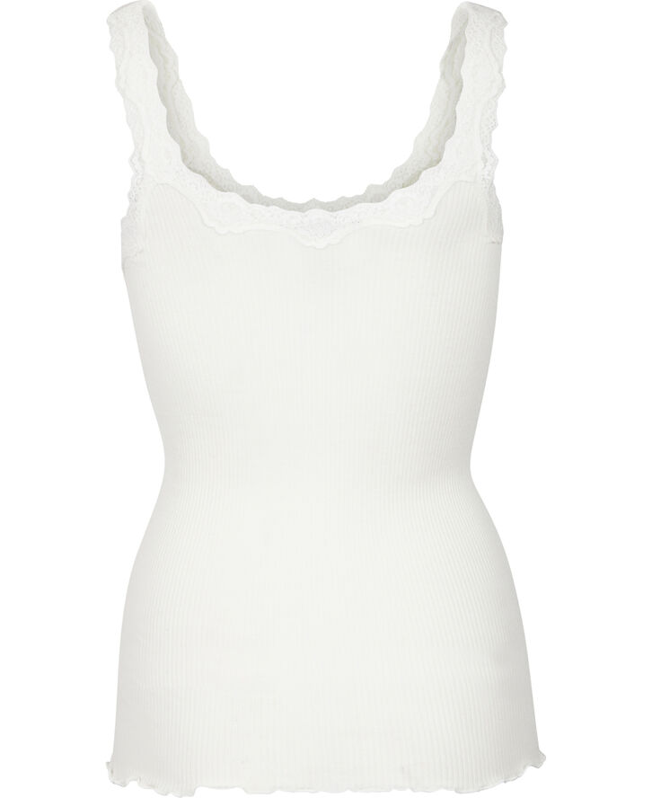 Rosemunde Silke top Hvid