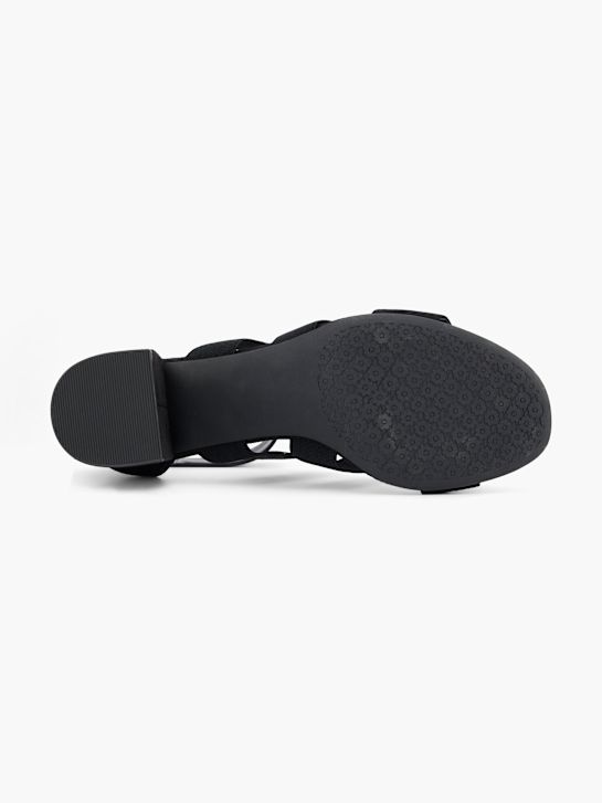 Graceland Sandalette Schwarz