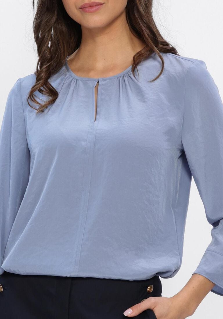 blauwe luisa cerano blouses bluse