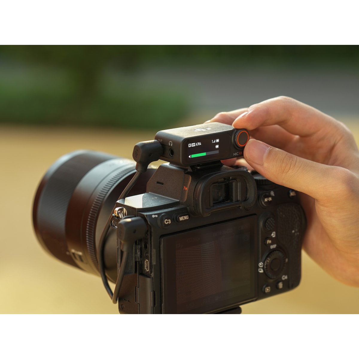 DJI Mic 2 trådløst videomikrofonsett (sort)