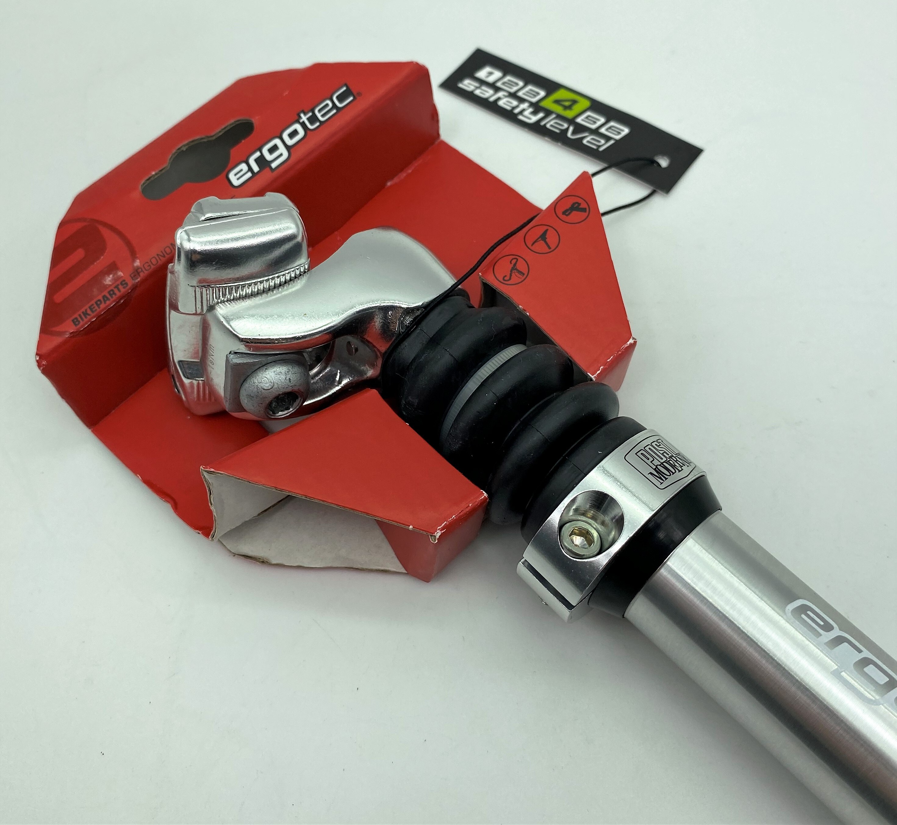 ERGOTEC GLIDE SP-4.0 Sattelstütze Ø 31,4 silber
