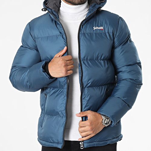 Doudoune Capuche Idaho 2 Bleu Marine