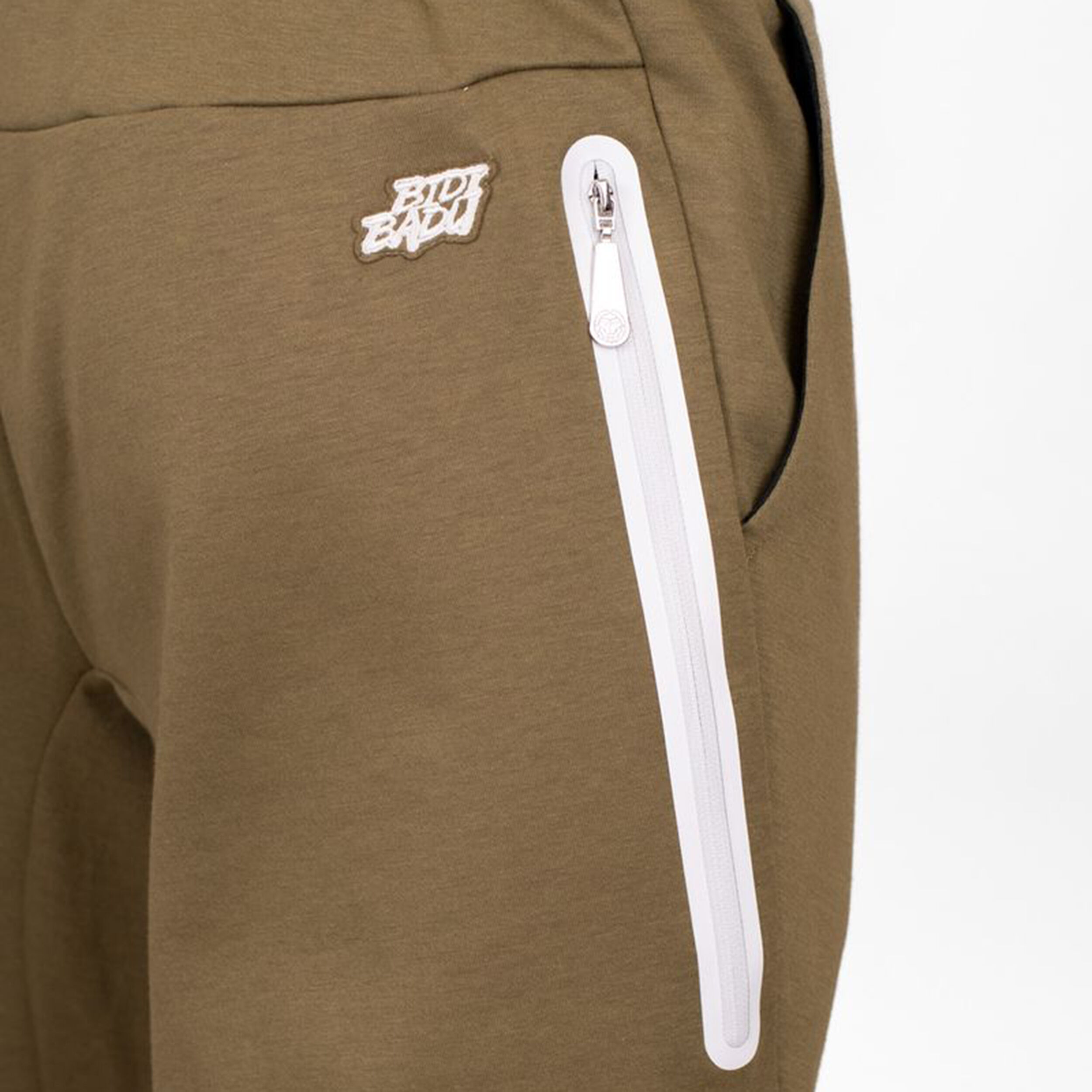 BIDI BADU Chill Tight Leg Pantalon Survêtement Hommes - Vert Olive
