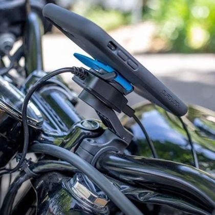 Chargeur Quad Lock Usb Universel - Noir