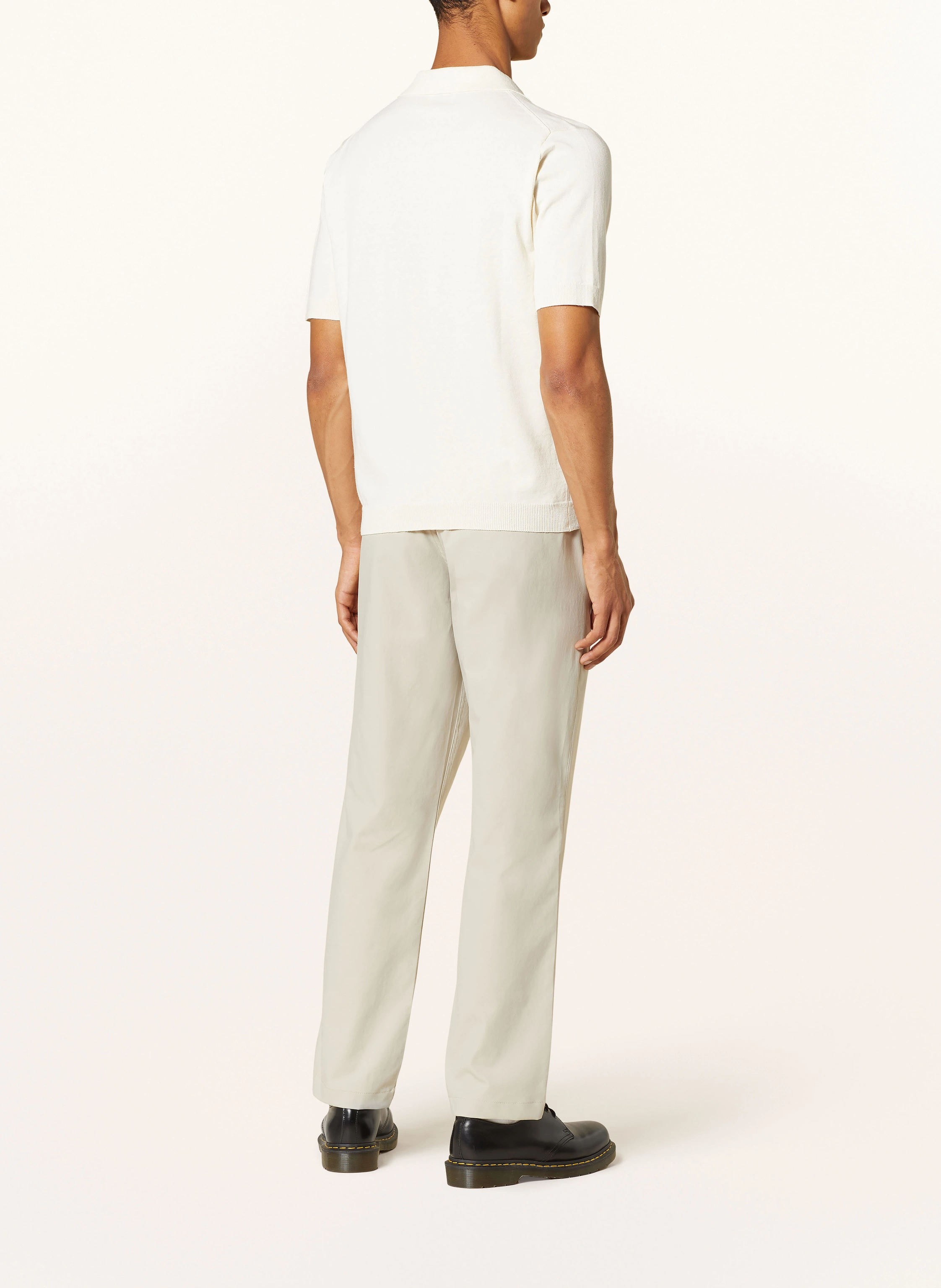 NORSE PROJECTS Strick-Poloshirt LEIF mit Leinen
