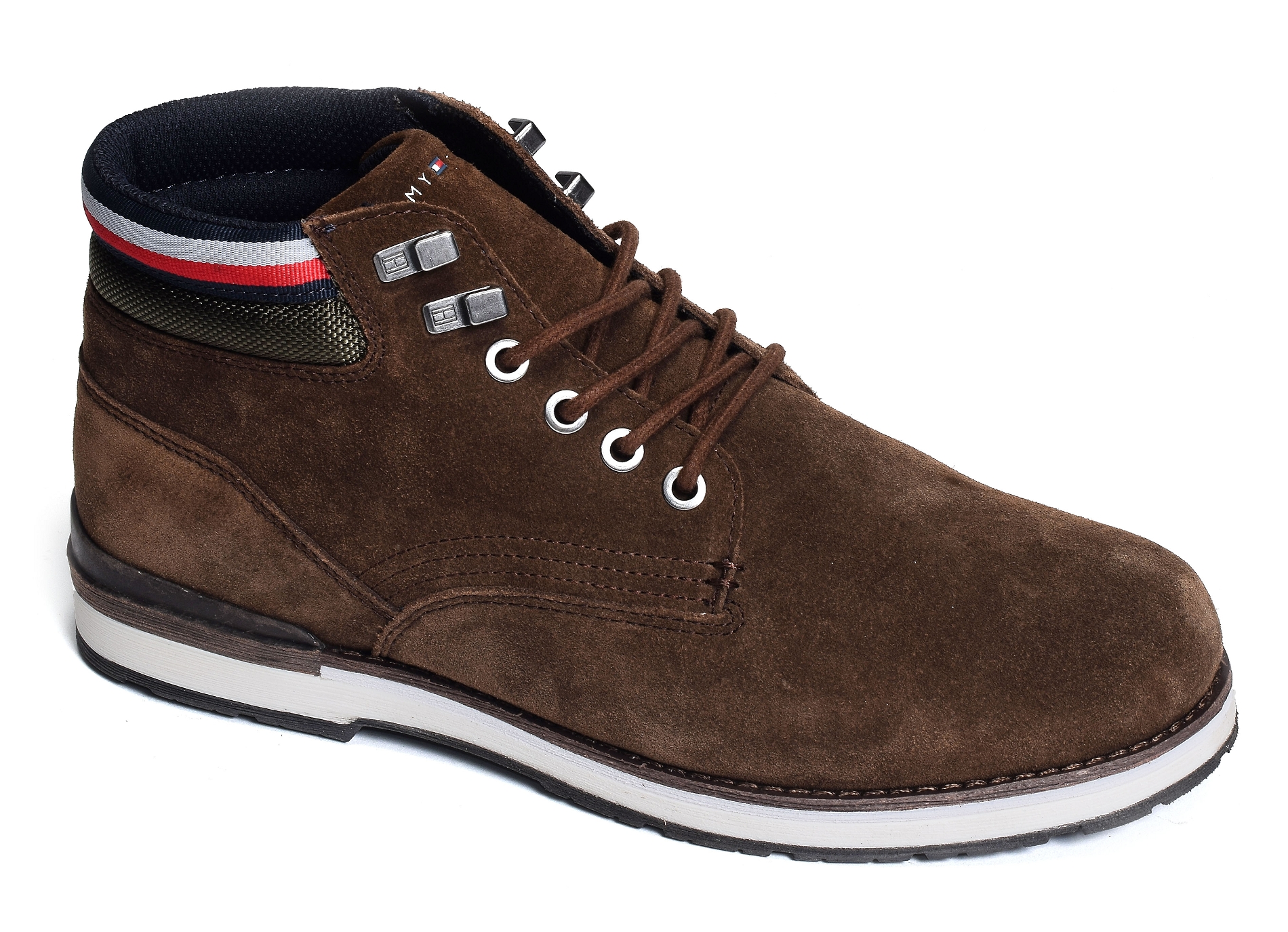 Outdoor hilfiger suede boot 4200 marron