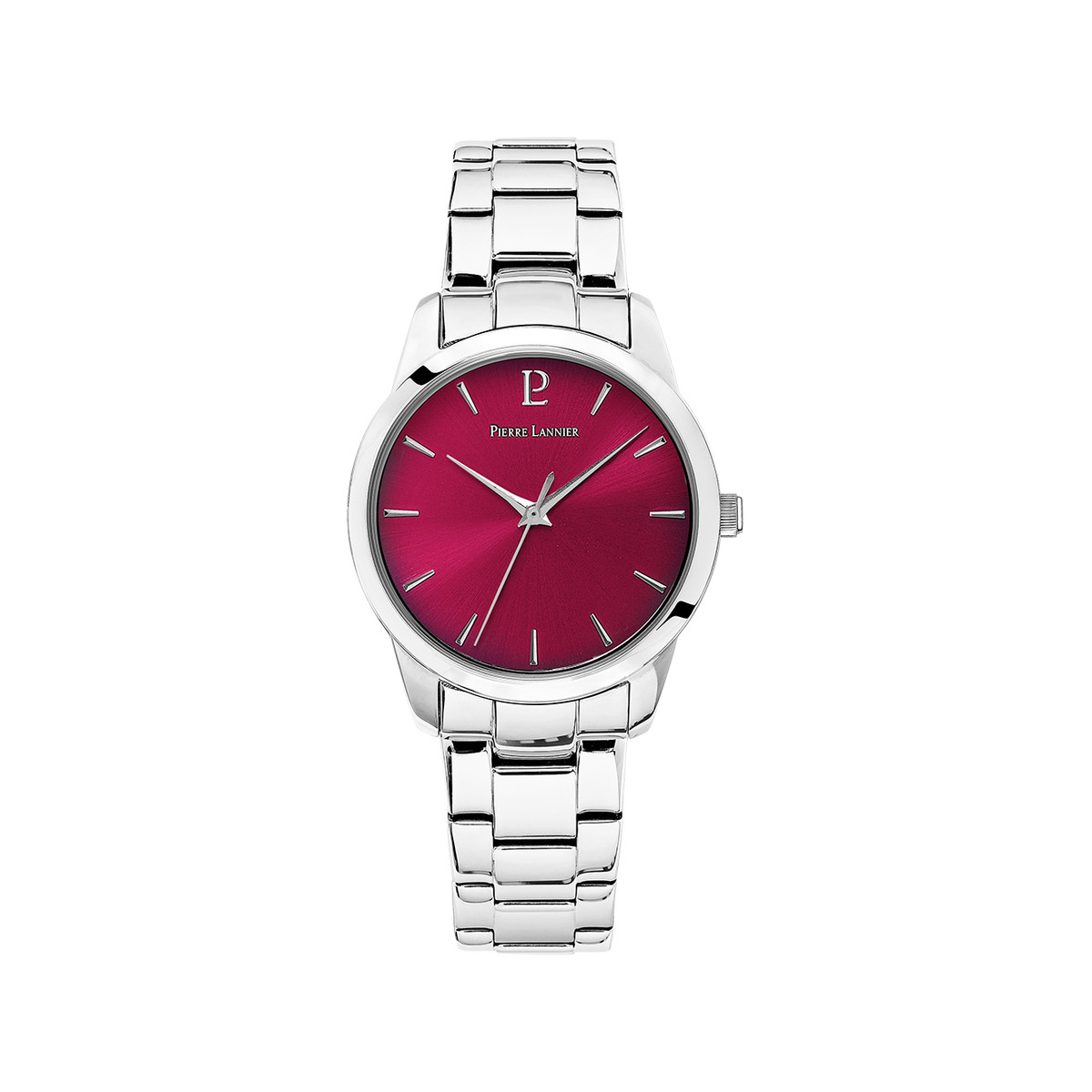Montre PIERRE LANNIER roxane femme bracelet acier argent
