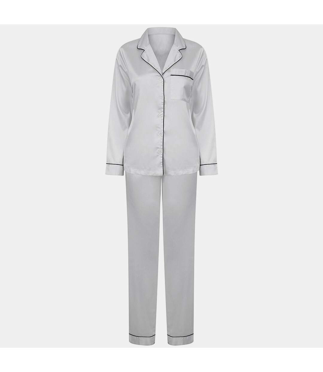 Towel City - Ensemble de pyjama long - Femme (Blanc) - UTPC4071