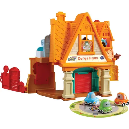 VTech Tut Tut Cory Flitzer - Corys Haus aus der TV-Serie auf Netflix und 3 Minifahrzeugen