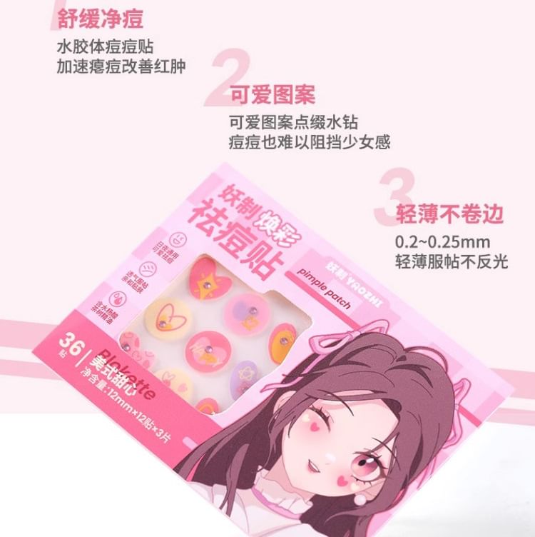 YAOZHI - Radiance Acne Pimple patch - Balletcore
