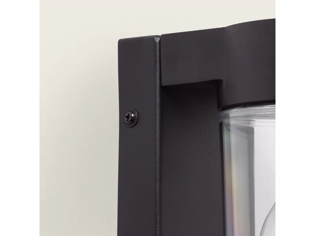Applique Murale Extérieure Solaire LED 1,5W Aluminium Enzo Noir