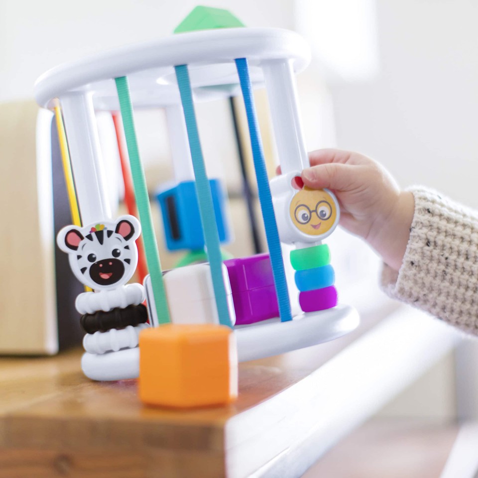 Baby Einstein - Zen & Cal’s Playground™ sensorisk sorterings-legetøj