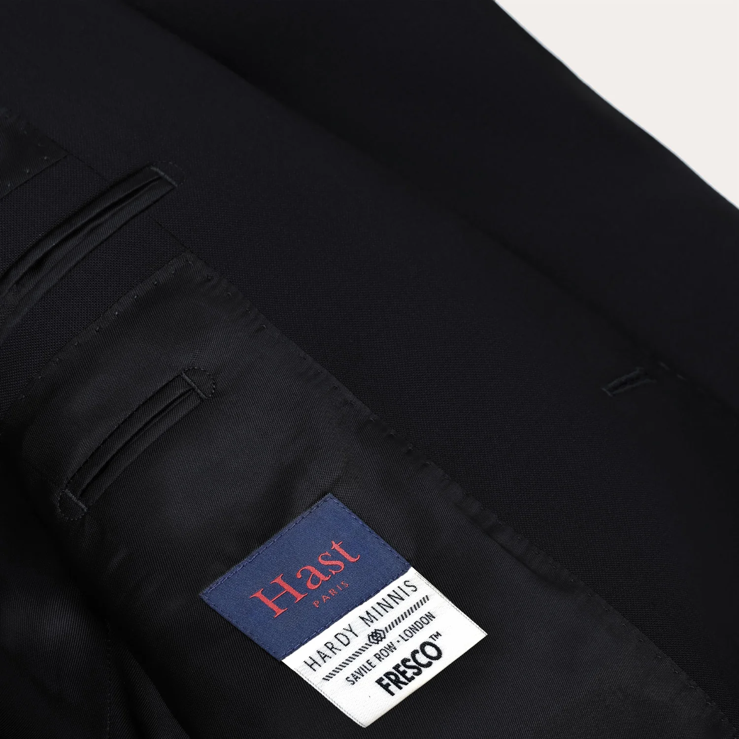 Navy Fresco wool jacket