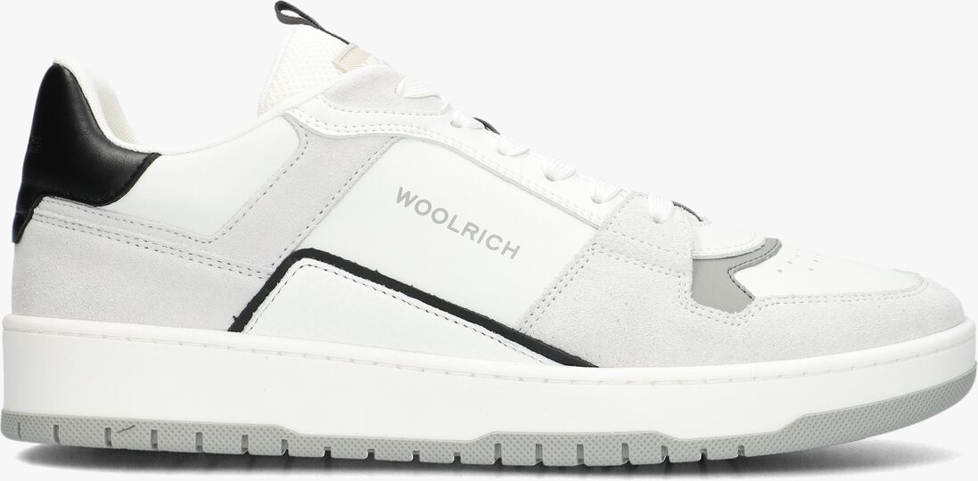 WOOLRICH witte woolrich lage sneakers low basket