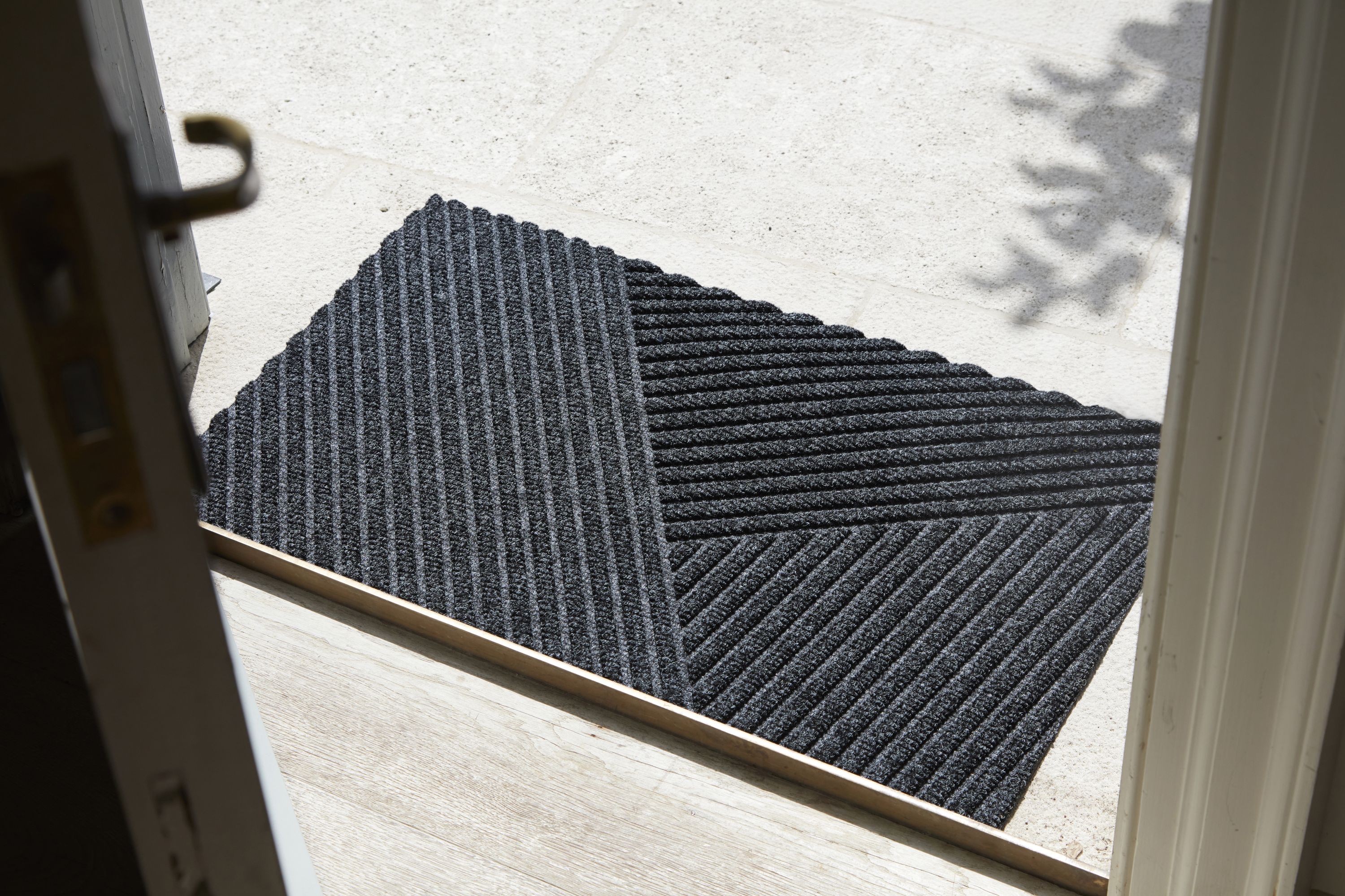 Fußmatte DUNE STRIPES grey
